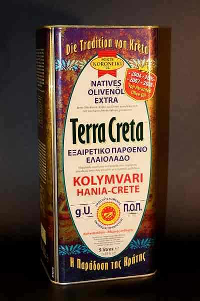 Terra creta traditional natives olivenöl extra - 5l