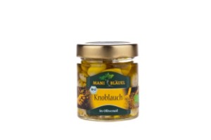 Mani Bläuel Knoblauch in Olivenöl